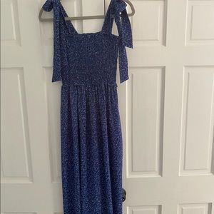 Long floral dress size S